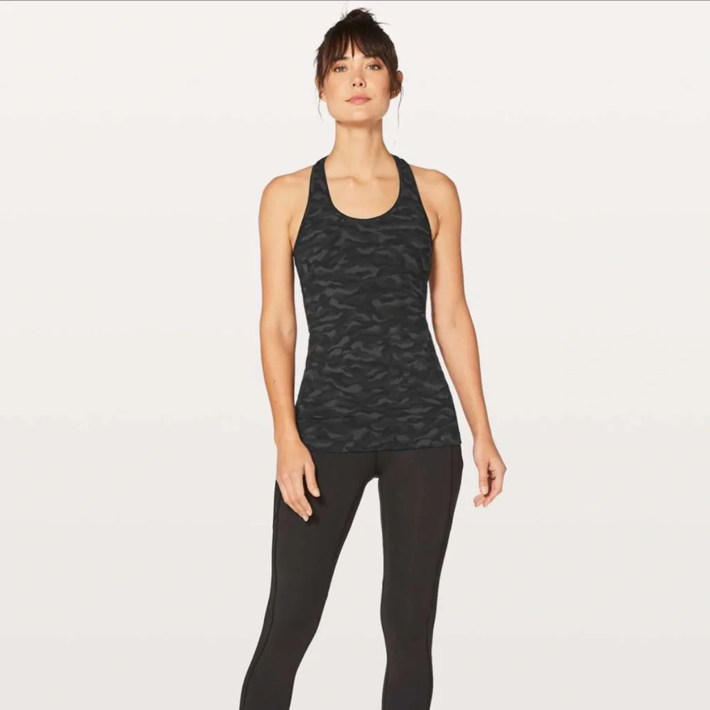 (EUC) Lululemon Cool Racerback II Tank 🖤 - Picture 2 of 7